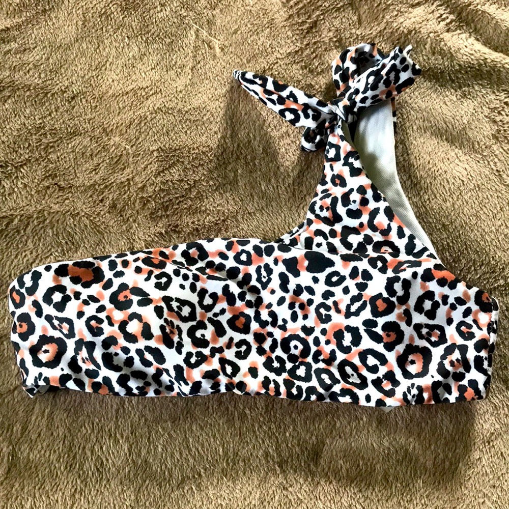 SHEIN leopard bathing suit Sz S